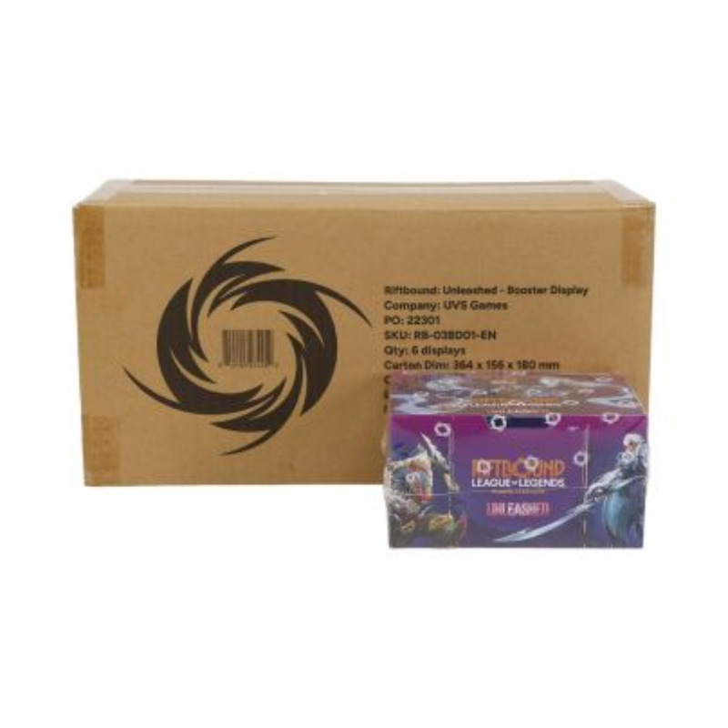 Riftbound League of Legends TCG - Unleashed (Case 6 Box) ENG