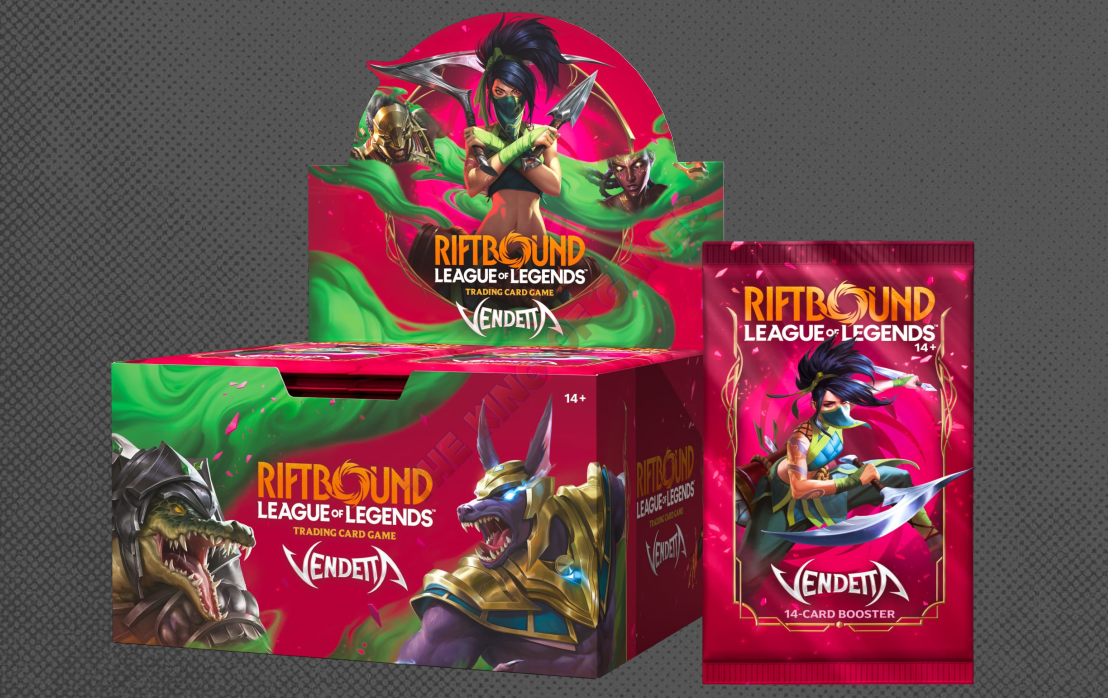 Riftbound League of Legends TCG - Vendetta (Busta 14 Buste) ENG