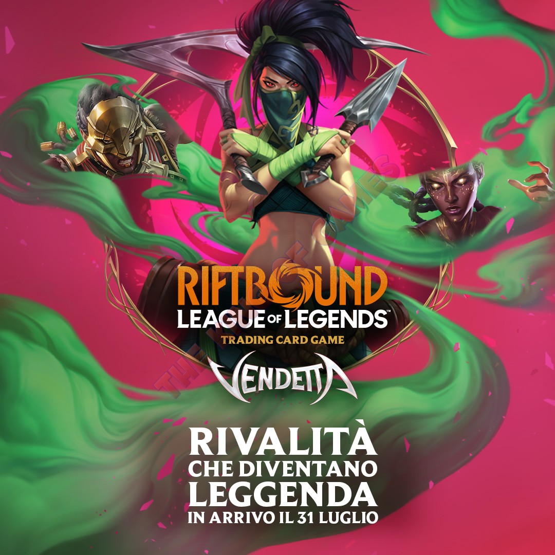 Riftbound League of Legends TCG - Vendetta (Busta 14 Buste) ENG