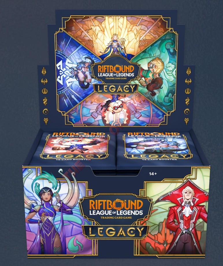 Riftbound League of Legends TCG - Legacy (Box 24 Buste) ENG