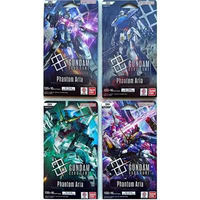 Gundam Card Game - GD04 Phantom Aria - Blister con Busta 12+1 Carte ENG