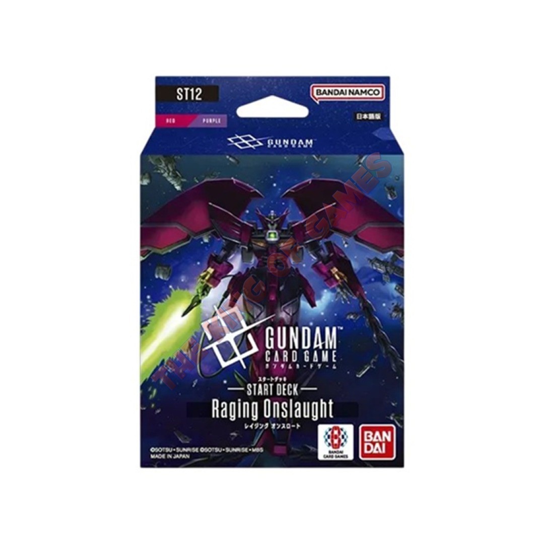 Gundam Card Game - ST12 - Starter Deck Raging Onslaught ENG