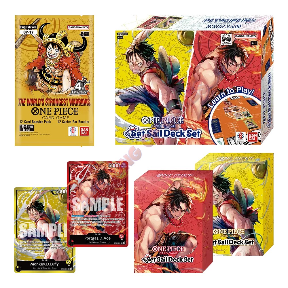 One Piece Card Game - Set Sail Deck Set SD-01 ENG