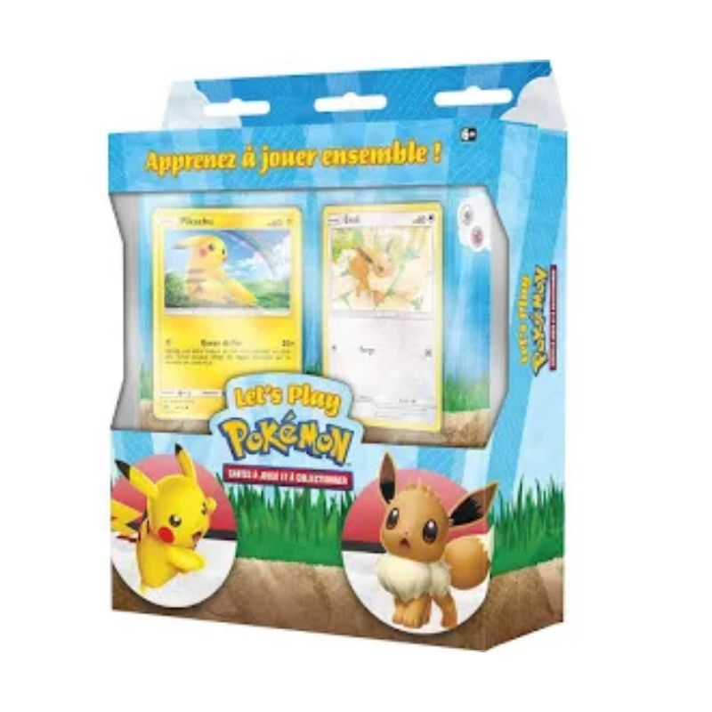 Pokémon Let's Play (Impara a giocare con Pokémon GCC) Mazzi Eevee e Pikachu