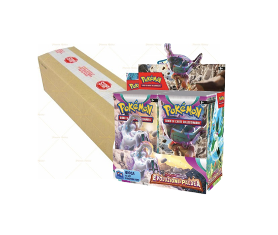 Pokémon Scarlatto & Violetto Evoluzioni a Paldea (Case 6 Box) ITA)