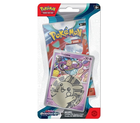 Pokémon Scarlatto e Violetto Cronoforze Blister con Busta e Promo ENG