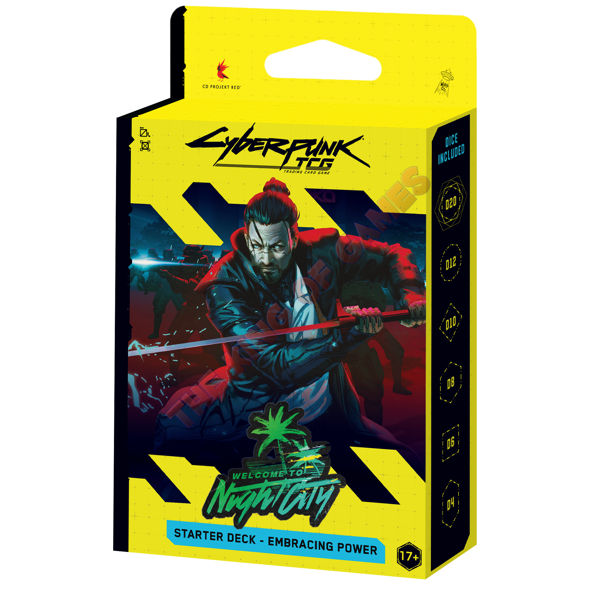 Cyberpunk TCG - Welcome to Night City - Retail Starter Deck - Embracing Power ENG