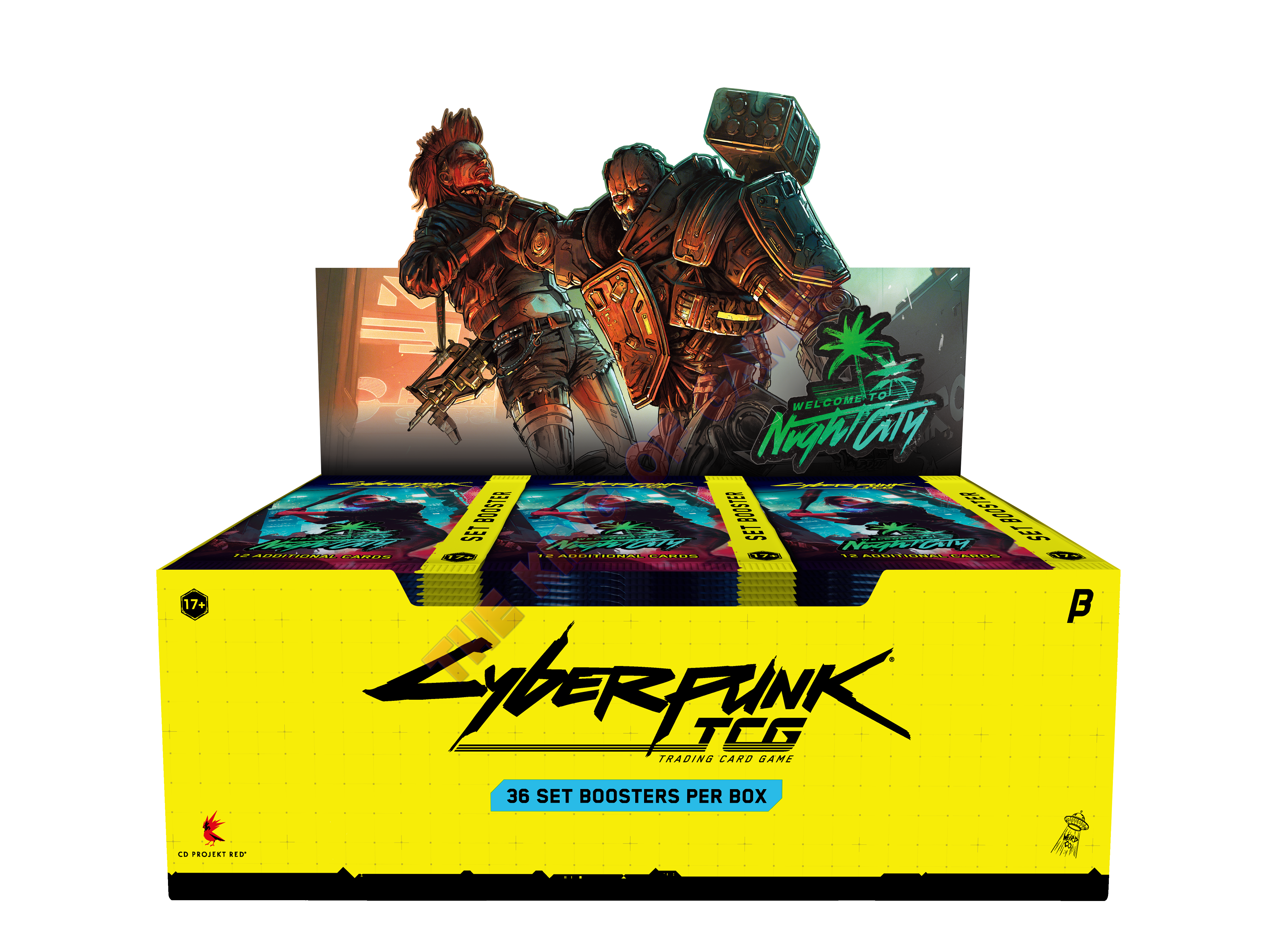 Cyberpunk TCG - Welcome to Night City - BETA Box d'Espansione (36 Buste) ENG