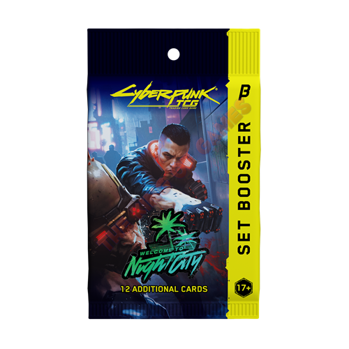 Cyberpunk TCG - Welcome to Night City - BETA Busta d'Espansione (12 Carte) ENG