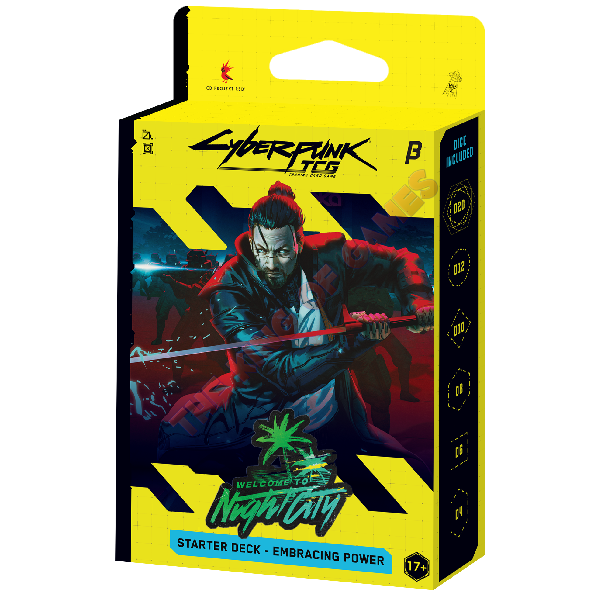 Cyberpunk TCG - Welcome to Night City - BETA Starter Deck - Embracing Power ENG