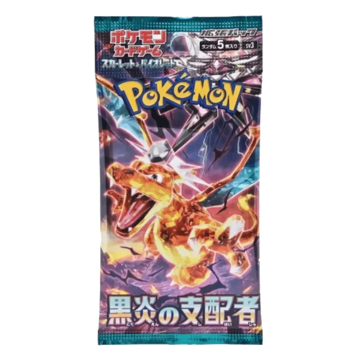 Pokémon sv3 Ruler of the Black Flame Busta (Busta 5 Carte) KOR