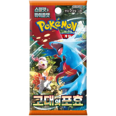 Pokémon sv4K Ancient Roar Busta (Busta 5 Carte) KOR