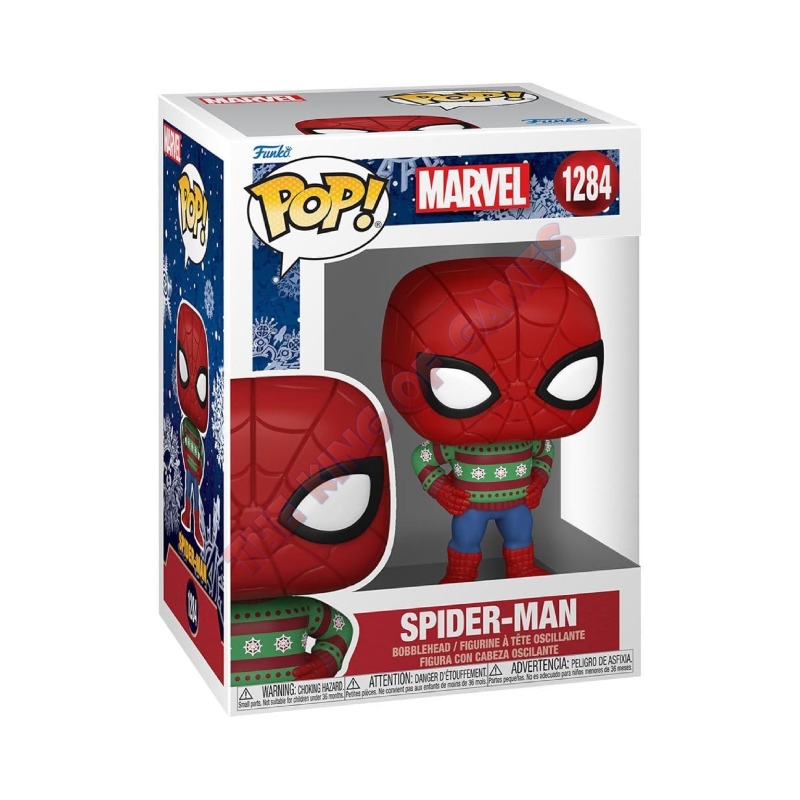 FUNKO POP! 397 - Marvel Holiday Spider-Man w/ Ugly Sweater