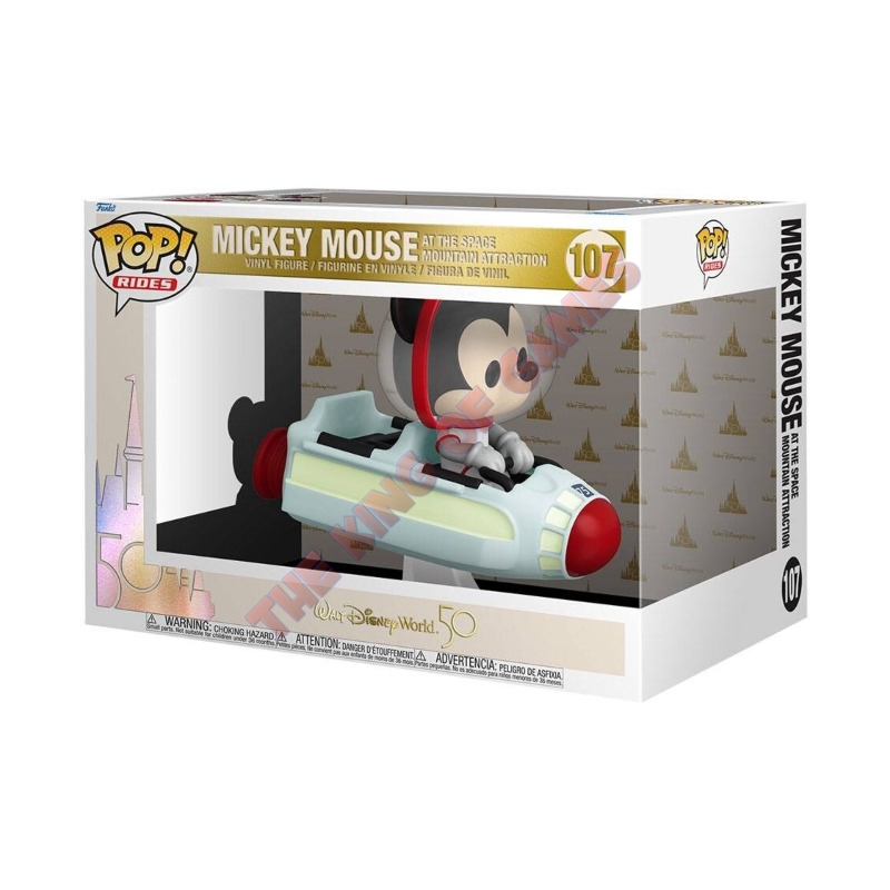 FUNKO POP! 107 Walt Disney World 50 Mickey Mouse at the Space Mountain Attraction