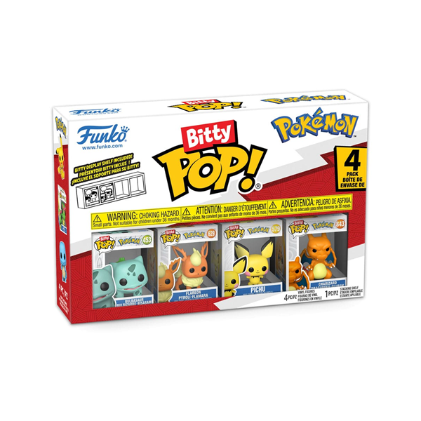 Pokémon Bitty POP! Vinyl Figure 4-Pack Series 3 2 cm