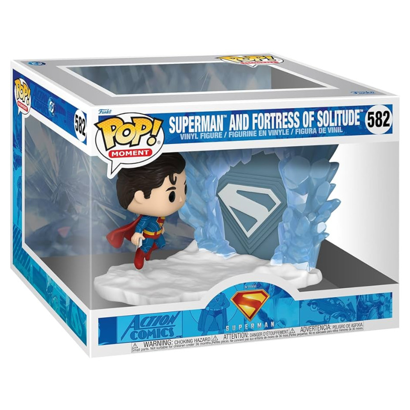 FUNKO POP! Moments 582 - Superman and Fortress of Solitude 9cm