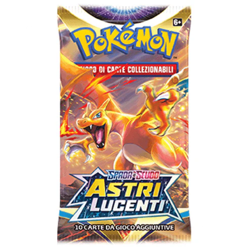 Scambia e Gioca Giallo - Anno 25 Numero 289 - Pokémon Pokémon Spada & Scudo Astri Lucenti Busta ITA