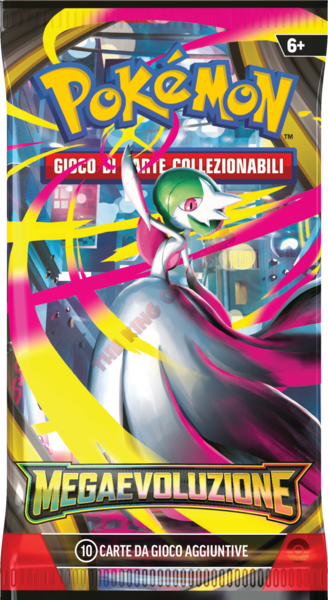 Scambia & Gioca Giallo - Anno 25 Numero 295 - Pokémon Megaevoluzione Busta