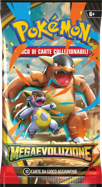 Scambia & Gioca Giallo - Anno 25 Numero 295 - Pokémon Megaevoluzione Busta