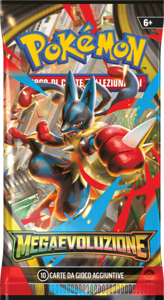 Scambia & Gioca Giallo - Anno 25 Numero 295 - Pokémon Megaevoluzione Busta