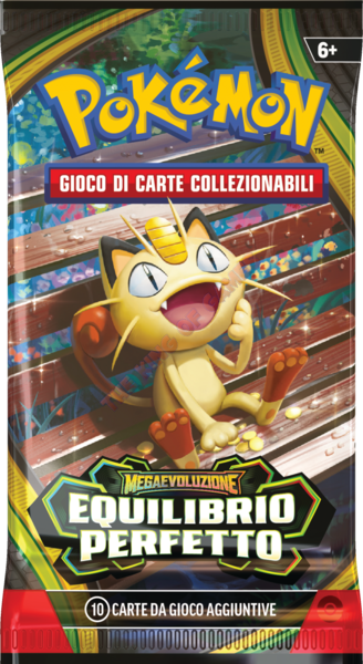 Scambia & Gioca Giallo - Anno 25 Numero 295 - Pokémon Megaevoluzione Equilibrio Perfetto Busta