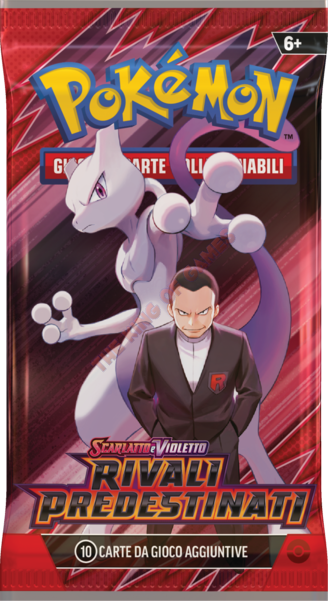Scambia & Gioca Giallo - Anno 25 Numero 295 - Pokémon Scarlatto&Violetto Rivali Predestinati Busta