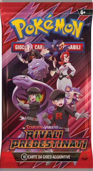 Scambia & Gioca Giallo - Anno 25 Numero 295 - Pokémon Scarlatto&Violetto Rivali Predestinati Busta