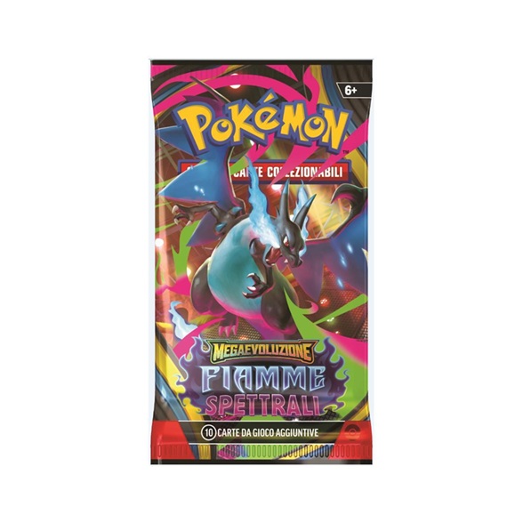 Scambia & Gioca Giallo - Pokémon Megaevoluzione Fiamme Spettrali Busta