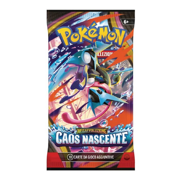 Top Collection Anno 3 Numero 29 - Pokémon Megaevoluzione M4 Caos Nascente (Busta 10 Carte) ITA