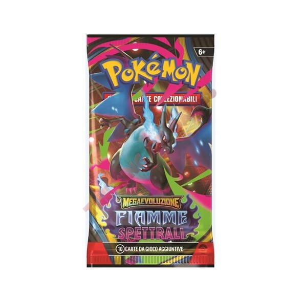 Top Collection Pokémon GCC Megaevoluzione - Pokémon Megaevoluzione Fiamme Spettrali Busta
