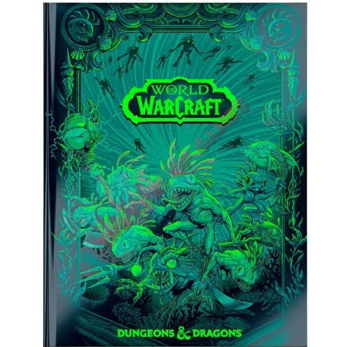 D&D 5.0 - WORLD OF WARCRAFT - HARD COVER - ALTERNATIVE COVER - ENG