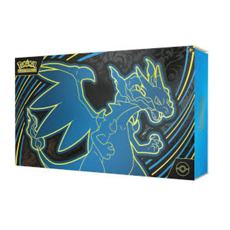 Pokémon Collezione Ultra Premium Mega Charizard X EX (Case 4 Confezioni) ITA