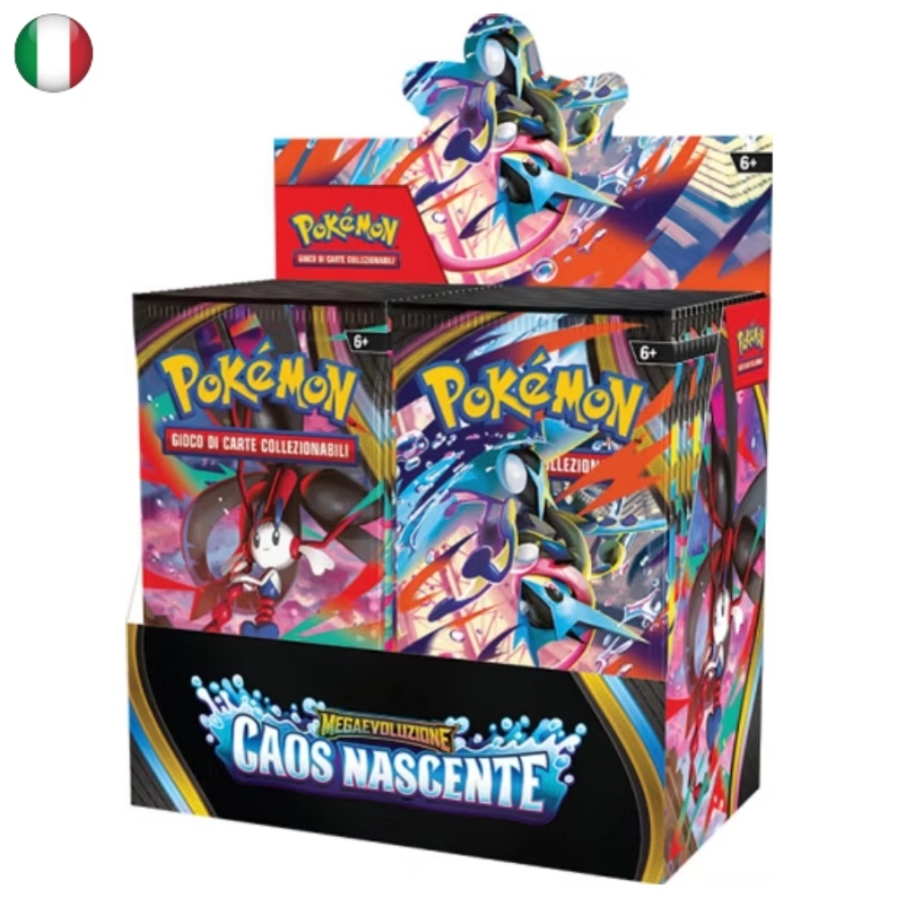 Pokémon Megaevoluzione M4 Caos Nascente Box 36 Buste ITA