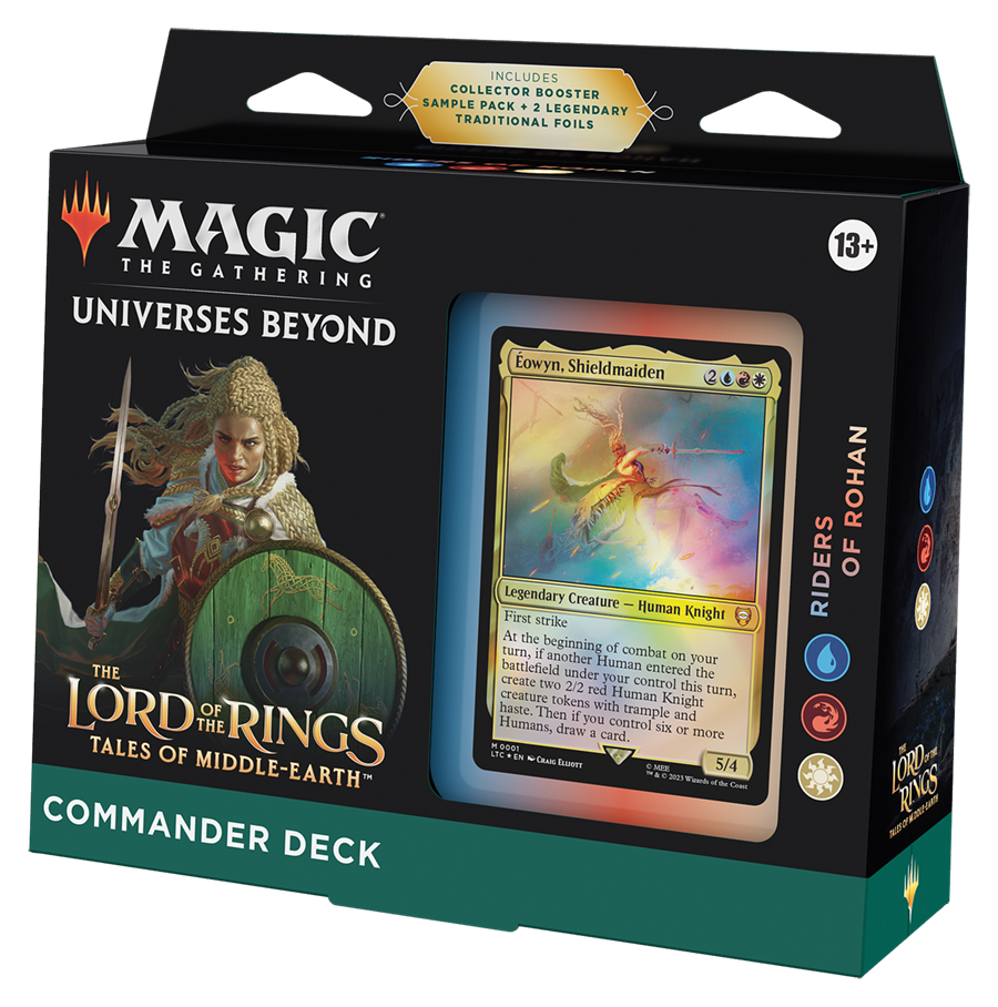 Magic: The Gathering Universes Beyond - Il Signore degli Anelli: Racconti della Terra di Mezzo Commander Deck Cavalieri di Rohan ENG