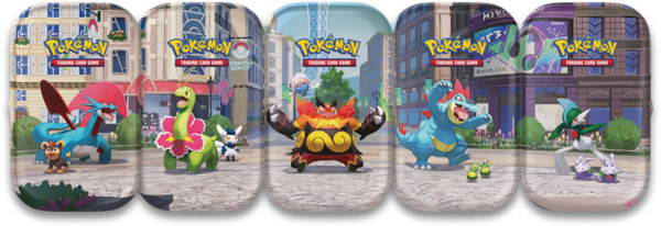 Pokémon Mini Tin da collezione Luminopoli assortito ITA