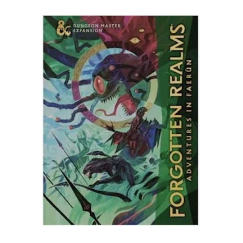 D&D Forgotten Realms - Adventures in Faerun - Dungeon master Expansion.  Alternate Cover