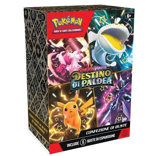 Pokémon Scarlatto & Violetto Destino di Paldea Confezione di Buste Bundle (6 buste) ITA