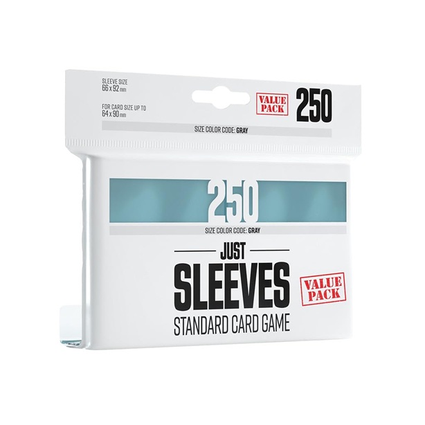 Just Sleeves - Soft Sleeves 67*92mm Value Pack (250 Sleeves)