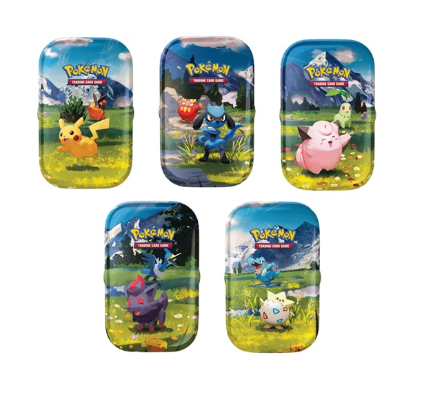 Scambia e Gioca - Pokémon Megaevoluzione Ascesa Eroica Mini Tin da Collezione Assortito ITA