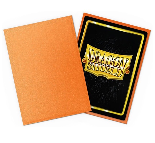 Dragon Shield Japanese Size Matte Amber (60)