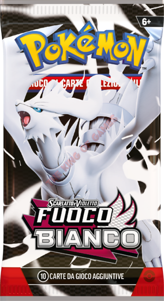 Pokémon Scarlatto e Violetto SV10.5 Fuoco Bianco (Busta 10 Carte) ITA