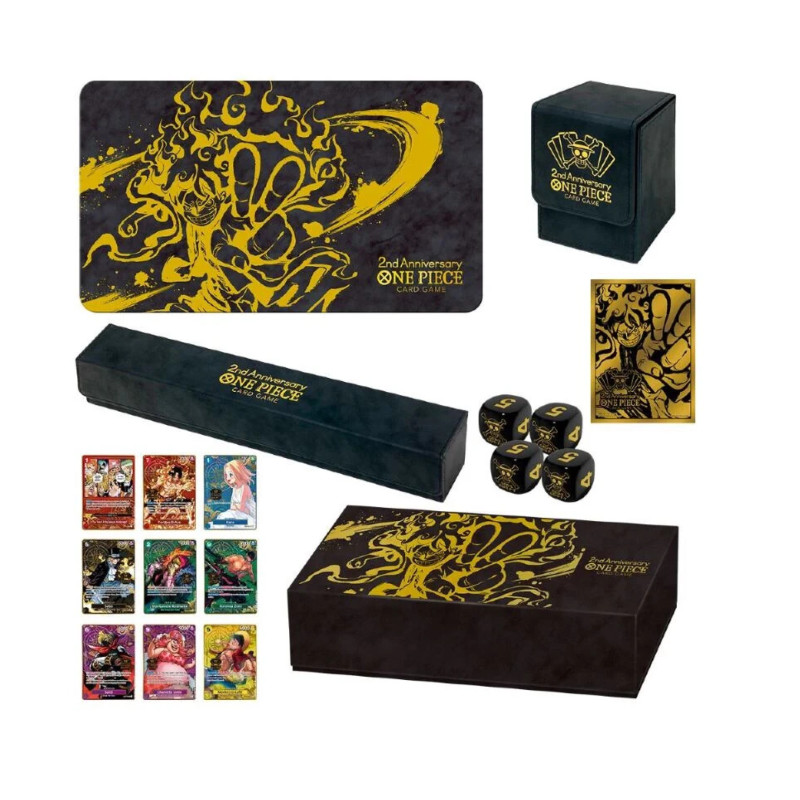 One Piece Card Game Japanese 2nd Anniversary Set
